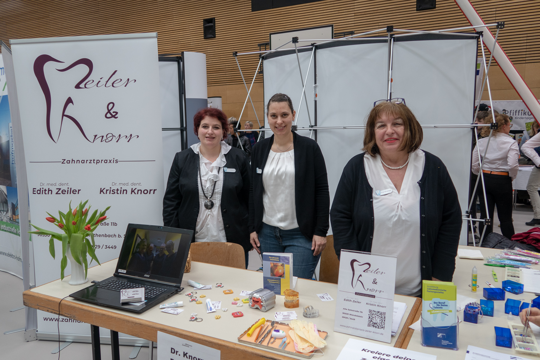 Standteam Dr. Knorr, Frau Lindemann, Frau Konzack